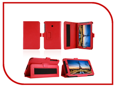 Аксессуар Чехол IT Baggage for ASUS Fonepad 7 FE170CG / ME170C с функцией стенд иск. кожа Red ITASFE1702-3