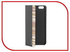 Аксессуар Чехол-накладка Stone Age Jungle Collection Wood Skin for iPhone 6 Black