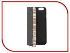 Аксессуар Чехол-накладка Stone Age Jungle Collection Wood Skin for iPhone 6 Plus кожа Black W8585