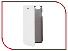 Аксессуар Чехол Clever Case ShellCase for iPhone 6 Plus PU White Media Gadget