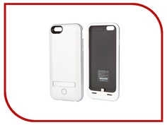Аксессуар Чехол-аккумулятор Odoyo Uranus Power + Shell 3000 mAh для iPhone 6 White PB860US