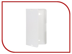 Аксессуар Чехол-книжка Sony Xperia E4G BROSCO PU White E4G-BOOK-WHITE
