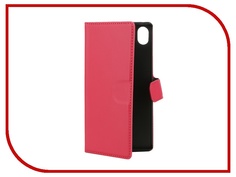 Аксессуар Чехол-книжка Sony Xperia Z3+ Muvit MFX Wallet Folio Case Pink SEWAL0015