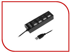 Хаб USB Rexant 18-4104 4 ports Black