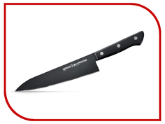 Нож Samura Shadow SH-0085/16 Black Fuso - длина лезвия 208мм