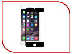 Аксессуар Защитное стекло Onext для iPhone 6 с рамкой Black 40935