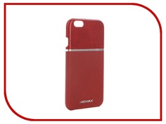 Аксессуар Чехол-накладка MOMAX Elite для APPLE iPhone 6 FTAPIP6BDD Red