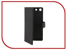 Аксессуар Чехол Sony Xperia M5 Muvit MFX Wallet Folio Case Black SEWAL0019