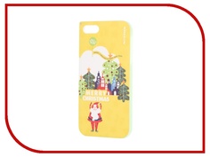 Аксессуар Чехол-накладка SkinBox для iPhone 5 / 5S / SE Yellow T-N-Iphone5S-002