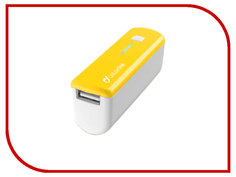 Аккумулятор Cellular Line 2200mAh Yellow POCKETCHGSMARTY