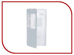 Аксессуар Чехол-книжка Alcatel OneTouch POP 3 (5.5) Aero FC5054 Flip Cover Soft Silver