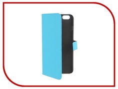 Аксессуар Чехол Muvit Wallet Folio Stand Case для iPhone 6 Plus Blue MUSNS0075