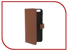 Аксессуар Чехол Muvit Wallet Folio Stand Case для iPhone 6 Plus Brown MUSNS0079