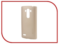 Аксессуар Чехол-накладка LG G4S Nillkin Frosted Shield Gold