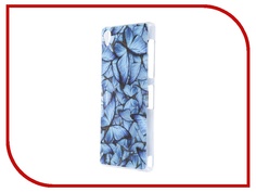Аксессуар Чехол Sony Xperia Z3 iPapai Синие бабочки