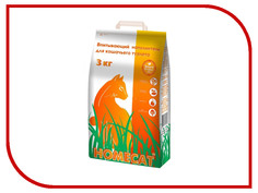 Наполнитель Homecat 3kg 55645