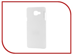 Аксессуар Чехол-накладка Samsung Galaxy A7 2016 Deppa Air Case + защитная пленка White 83234