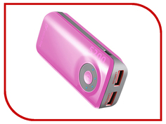 Аккумулятор Cellular Line 5200mAh Pink FREEPOWER5200P