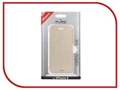 Аксессуар Чехол PURO Eco-Leather Cover для iPhone 6 Gold IPC647BOOKCCRYGOLD