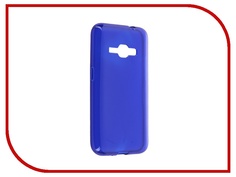 Аксессуар Чехол Samsung Galaxy J1 (2016) iBox Crystal Blue