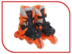 Коньки Onlitop PVC 64mm 38-41 Orange-Black 1231443