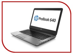 Ноутбук HP ProBook 640 G1 F1Q65EA (Intel Core i5 4210M 2.6 GHz/4096Mb/500Gb/DVD-RW/Intel HD Graphics 4600/Wi-Fi/Bluetooth/Cam/14.0/1366x768/Windows 7 Pro 64-bit) Hewlett Packard