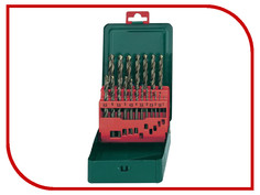 Набор сверл Metabo HSS-R по металлу 25шт 627152000