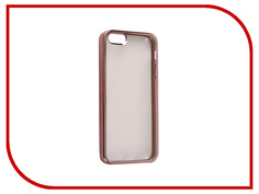 Аксессуар Чехол DF iCase-01 для iPhone 5 / 5S / SE Rose Gold