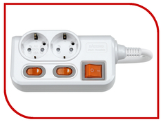 Сетевой фильтр Daesung MC2322 2 Sockets 2m