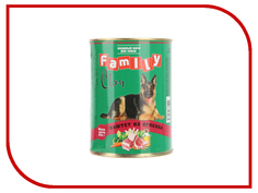 Корм Clan Family Паштет из ягненка 970g для собак 130.1.622