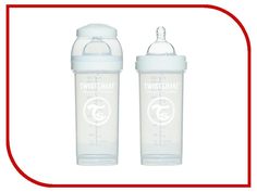 Бутылочка Twistshake 260ml White 780012