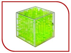 Головоломка Лабиринтус Куб 6cm Green Transparent LBC0004