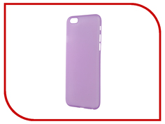 Аксессуар Чехол-накладка BROSCO Superslim для iPhone 6 / 6S Purple IP6-PP-SUPERSLIM-PURPLE