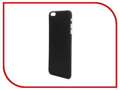 Аксессуар Чехол-накладка BROSCO Superslim для iPhone 6 Plus Black IP6P-PP-SUPERSLIM-BLACK