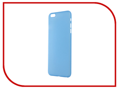 Аксессуар Чехол-накладка BROSCO Superslim для iPhone 6 Plus Blue IP6P-PP-SUPERSLIM-BLUE