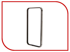 Аксессуар Чехол-бампер BROSCO для iPhone 6 / 6S Plus Grey IP6P-BUMPER-SPACEGREY