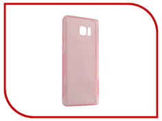 Аксессуар Чехол Samsung Galaxy Note 5 N920T Nillkin Nature TPU Transparent Pink