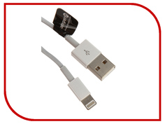 Аксессуар Amperin Lightning - USB 2.0 White AI-LUSB