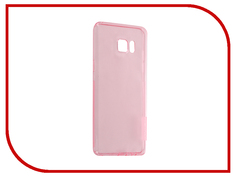Аксессуар Чехол Samsung Galaxy Note 7 Nillkin Nature TPU 0.6mm Transparent-Pink 12432