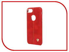 Аксессуар Чехол Nillkin Englon Leather Cover iPhone 7 Red T-N-AI7-029