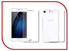 Аксессуар Защитная пленка Meizu U20 Protect Front&Back Матовая 24855