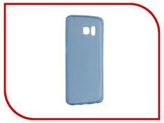 Аксессуар Чехол Samsung Galaxy S6 Edge BROSCO Blue SS-S6E-TPU-BLUE
