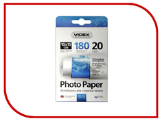 Фотобумага Videx HGA6-180/20 10x15 180g/m2 глянцевая 20 листов