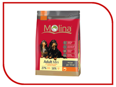 Корм Molina Adult Mini 1kg для собак мелких пород 0920