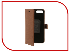 Аксессуар Чехол Spigen SGP Wallet S для APPLE iPhone 7 Plus Brown 043CS20544