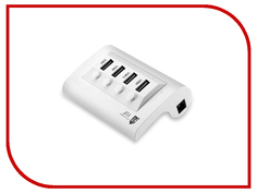 Хаб USB Jet.A JA-UH14 USB 4 ports White