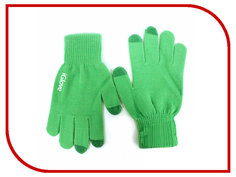Теплые перчатки для сенсорных дисплеев iGlove R3 р.UNI Green