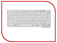 Клавиатура TopON TOP-73401 для Acer Aspire One A110 / A110X 110L / 150 / A150X / 150L / ZG5 Series / D250 Series White