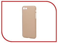 Аксессуар Чехол-накладка Pulsar Clipcase PC Soft-Touch для iPhone 7 Gold PCC0238