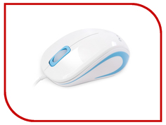 Мышь Delux DLM-133OUW White-Blue